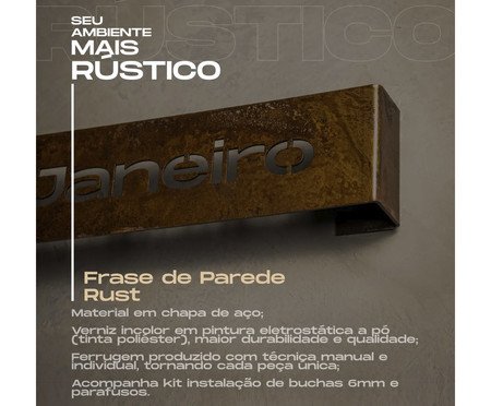Frase de Ferro Rust 