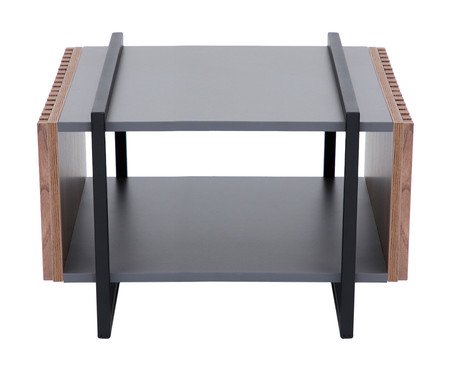 Mesa de Centro Retangular Inno - Grafite | WestwingNow