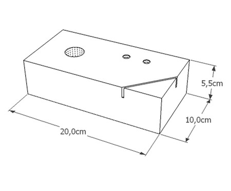 Luminária de Mesa Toko Jequitibá Fio Prateado Bivolt | Westwing