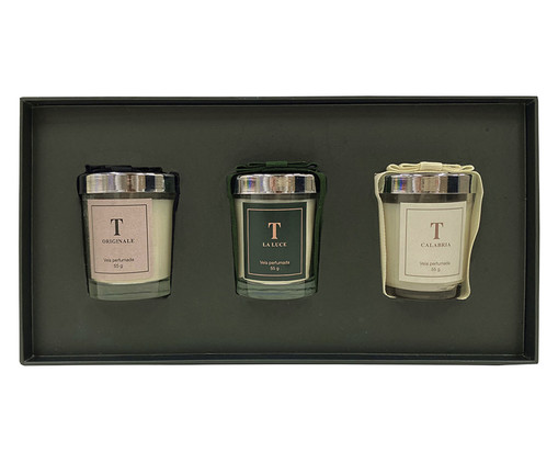 Kit Presente 3 Velas Perfumadas, Colorido | WestwingNow