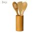 Jogo de Utensílios em Bambu Maggie, Natural | WestwingNow