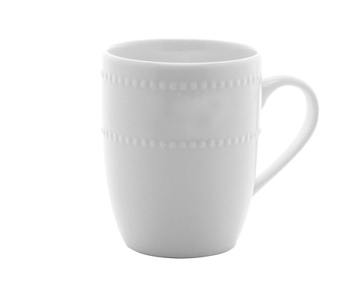 Caneca em Porcelana Amherst, Branco | WestwingNow