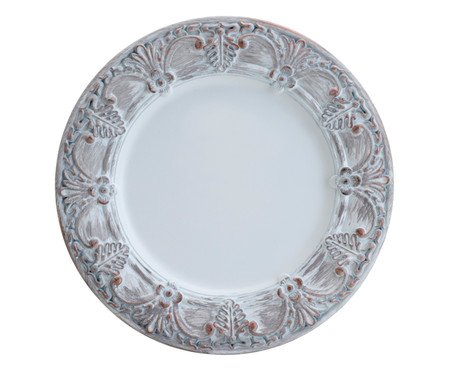 Sousplat Samanta - Cinza