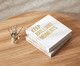 Book Box Quagliarelli - Branco e Dourado, Branco | WestwingNow