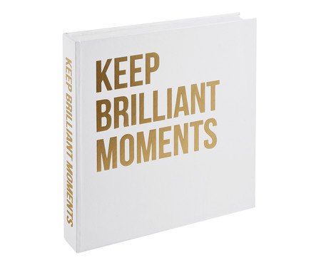 Book Box Quagliarelli - Branco e Dourado | WestwingNow