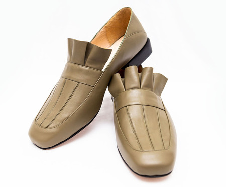 Loafer em Couro Belleville Verde Oliva | WestwingNow