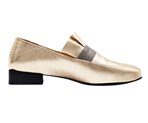 Loafer em Couro Belleville Ouro, multicolor | WestwingNow