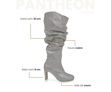 Bota Pantheon Cinza | WestwingNow