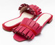 Flat em Couro Germain Rosa Pink e Vermelho, multicolor | WestwingNow