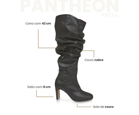 Bota Pantheon Preta | WestwingNow