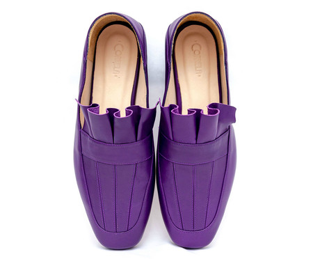 Loafer em Couro Belleville Berinjela | WestwingNow