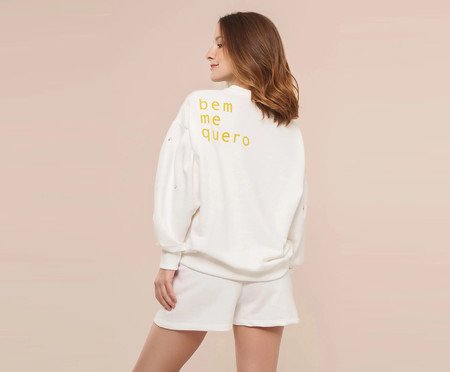 Blusa Bem Me Quero Off-White | Westwing