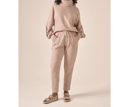 Calça Fleece Nude | Westwing