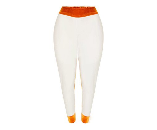 Calça Duo Caramelo Off-White, Colorido | WestwingNow