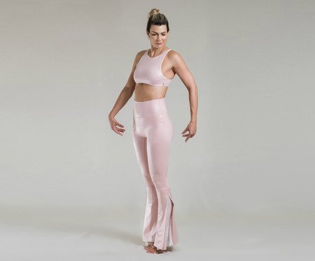 Calça Flare Betina Romance Rosa | Westwing