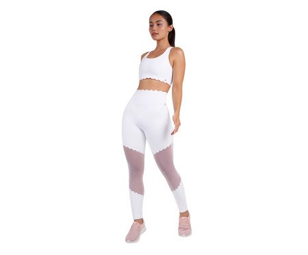 Calça Legging Cambré Branca