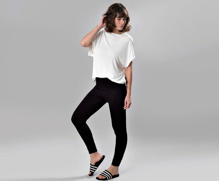 Calça Legging Comfy Preta | Westwing