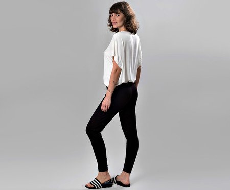 Calça Legging Comfy Preta | Westwing