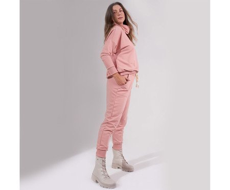 Calça Moletom Sunday Rosa Chá | Westwing