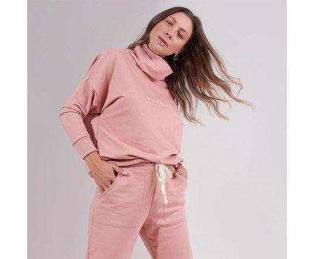 Calça Moletom Sunday Rosa Chá | Westwing