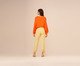 Camisa Raglan Solar Tangerina, Colorido | WestwingNow