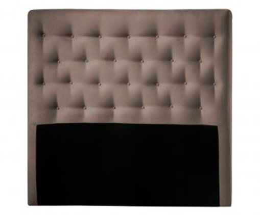 Cabeceira em Veludo Animale Full Moscou - Marrom, Marrom | WestwingNow