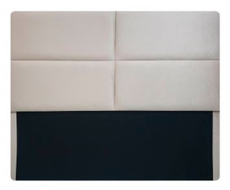 Cabeceira Painel em Veludo Toronto - Rosê Claro