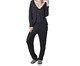 Conjunto Pijama Longo com Renda Sweet Preto, Colorido | WestwingNow