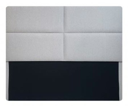 Cabeceira Painel em Linho Toronto - Cinza | Westwing