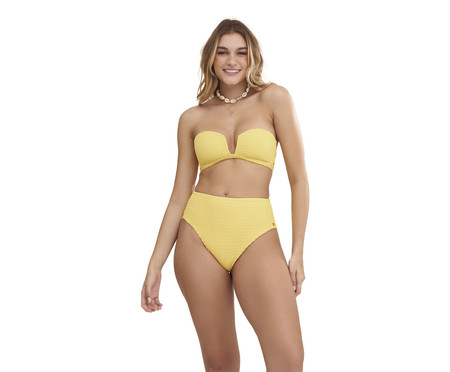 Hot Pant Ola Amarelo Sol