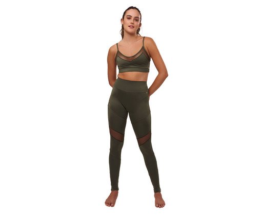 Legging Athletic Verde, Colorido | WestwingNow