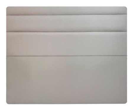 Cabeceira em Veludo Lorena - Cinza Claro | Westwing