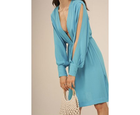 Kaftan Solar Azul Céu | Westwing