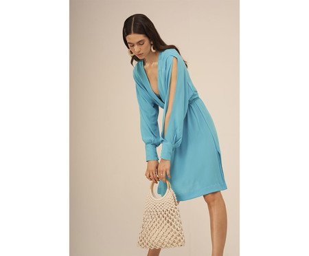 Kaftan Solar Azul Céu | Westwing