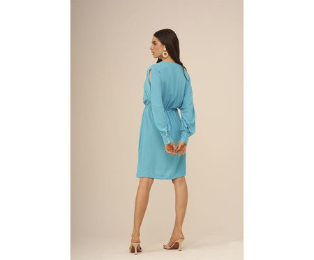 Kaftan Solar Azul Céu | Westwing