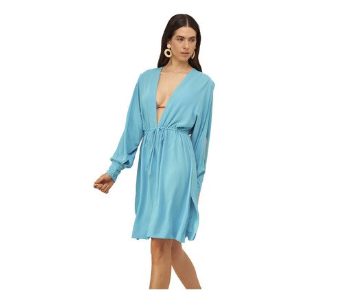 Kaftan Solar Azul Céu, Colorido | WestwingNow