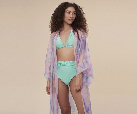 Kimono em Organza Madrepérola | Westwing