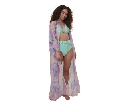 Kimono em Organza Madrepérola | Westwing