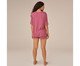Pijama Sweet Curto com Renda Sweet Figo, Colorido | WestwingNow