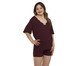 Pijama Curto Sweet Vinho, Colorido | WestwingNow