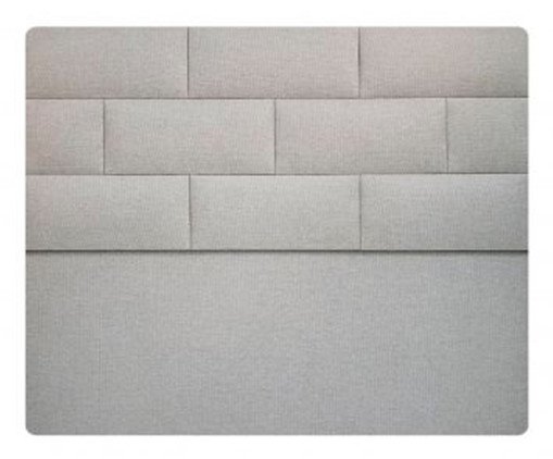 Cabeceira em Linho Bruxelas - Cinza, Cinza | WestwingNow