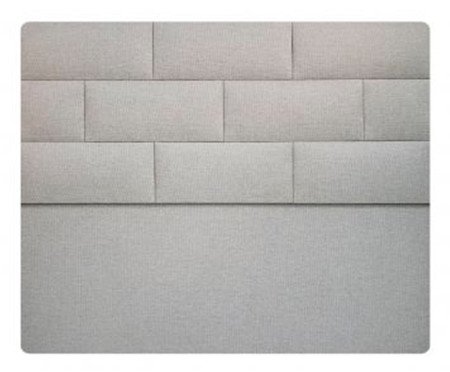 Cabeceira em Linho Bruxelas - Cinza