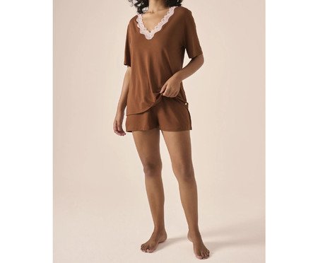 Pijama Curto Sweet Café | Westwing