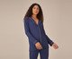 Pijama Longo Classic Azul Marinho, Colorido | WestwingNow