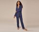 Pijama Longo Classic Azul Marinho, Colorido | WestwingNow