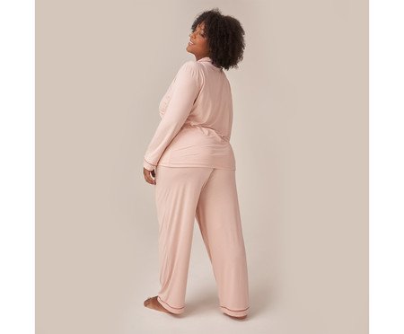 Pijama Classic Longo Champagne | Westwing