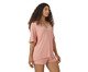 Pijama Curto com Renda Sweet Rosa Primavera, Colorido | WestwingNow