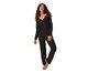 Pijama Sweet Longo com Renda Preta, Colorido | WestwingNow