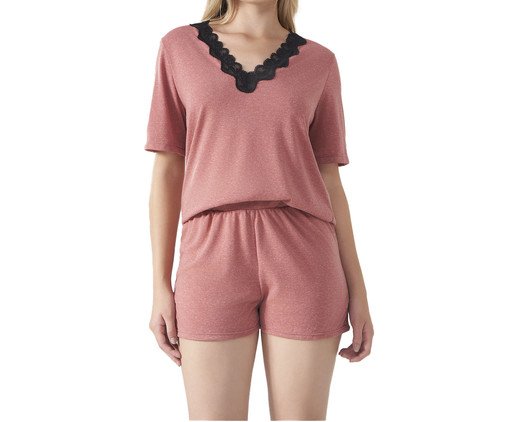 Pijama Curto Sweet Canela, Colorido | WestwingNow