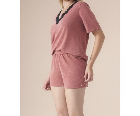 Pijama Curto Sweet Canela | Westwing